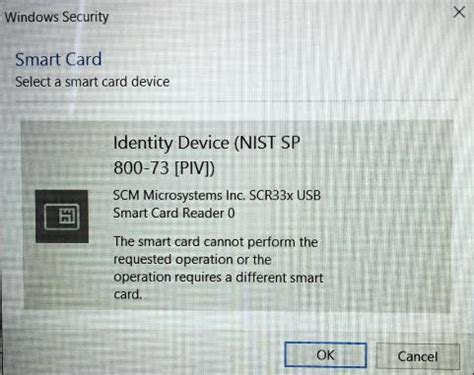 military cac the smart card cannot perform the request operation|The smart card cannot perform the requested operation .